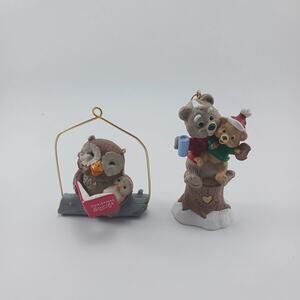 HALLMARK Vintage Christmas Ornaments Dated 1986/1995